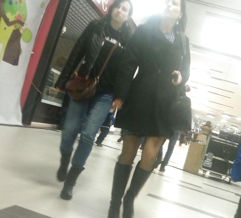 25P Spy nylon and feet old + young romanian