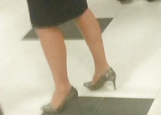 25P Spy nylon and feet old + young romanian