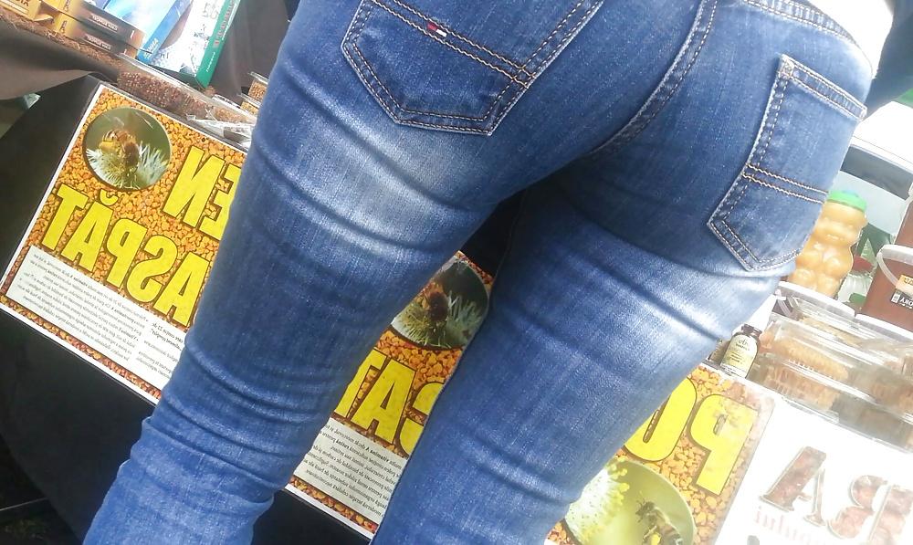 25P Spy sexy ass jeans romanian