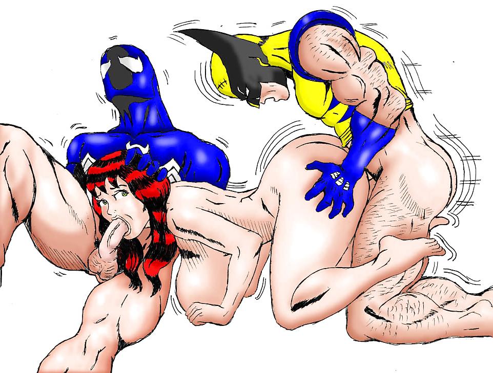 20P Cartoon porn:Heroes, bad guys and heroines ...