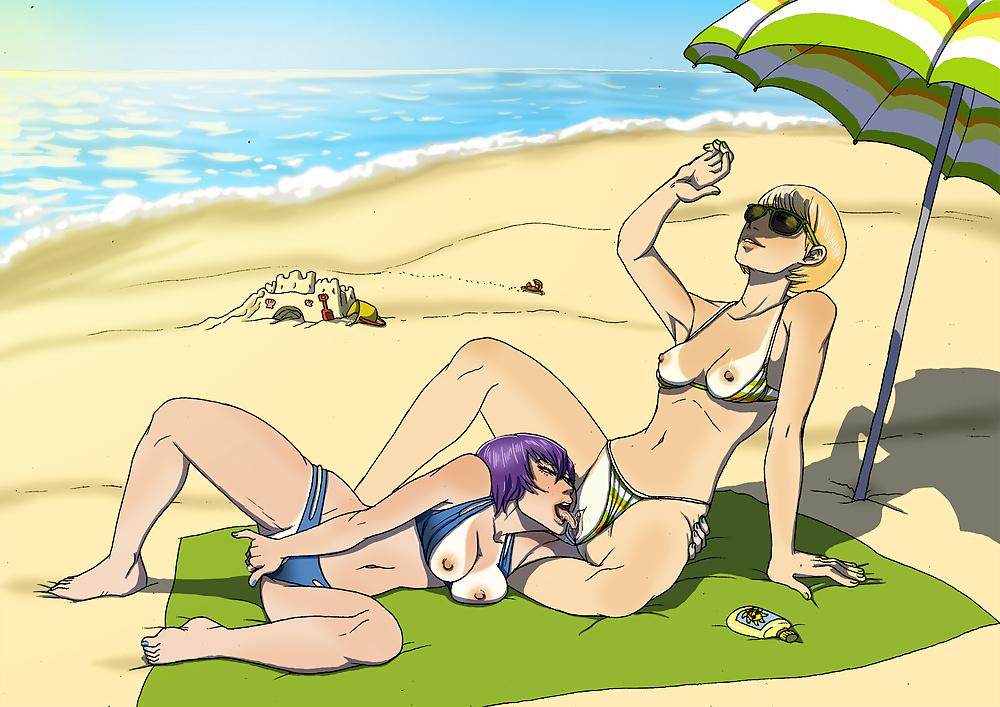 25P Cartoon-Frauen, die einander lieben – Bd. 2
