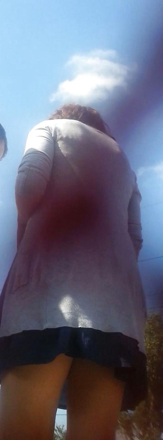 25P Spy sexy teens skirt romanian