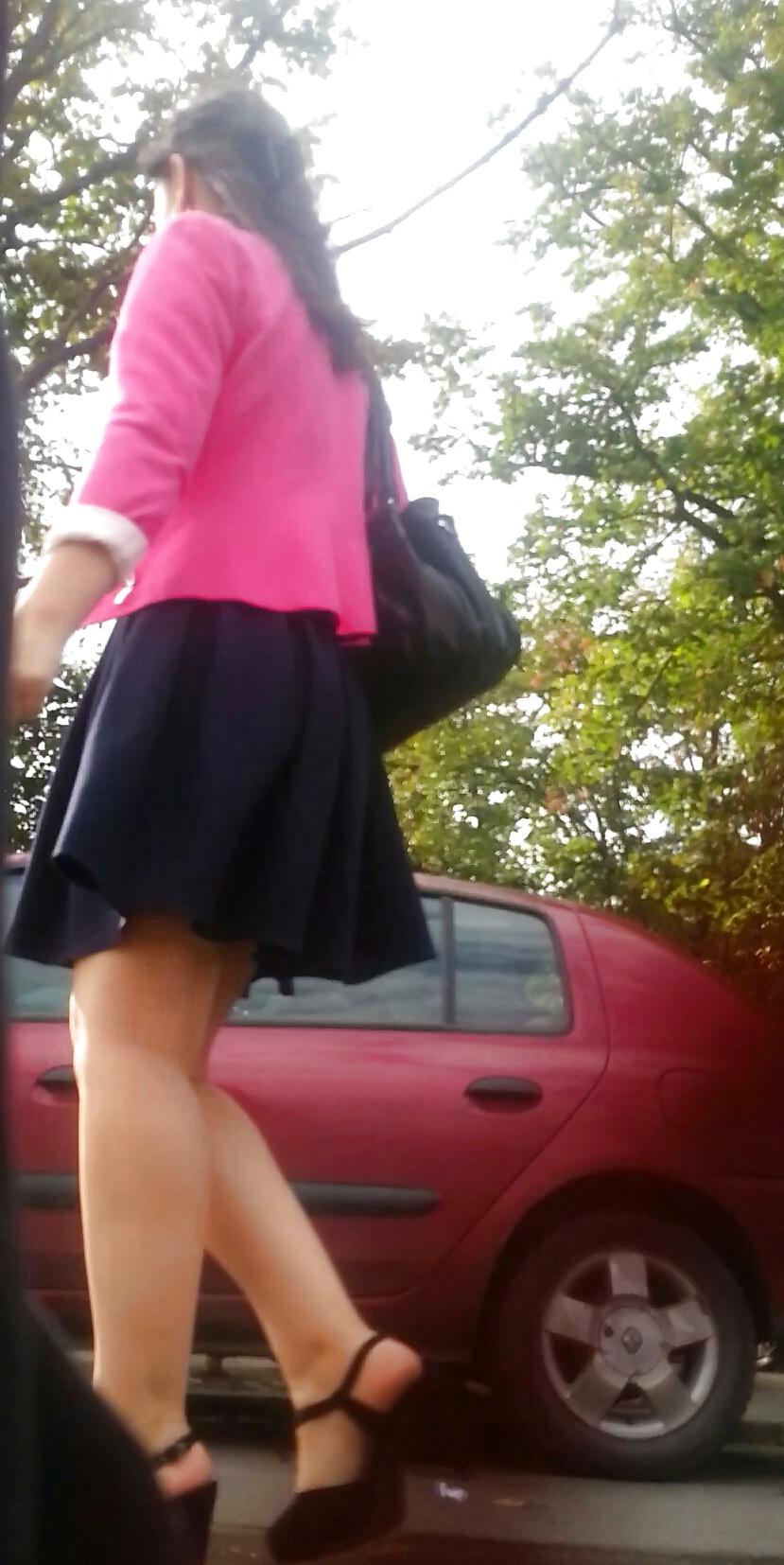 25P Spy sexy teens skirt romanian