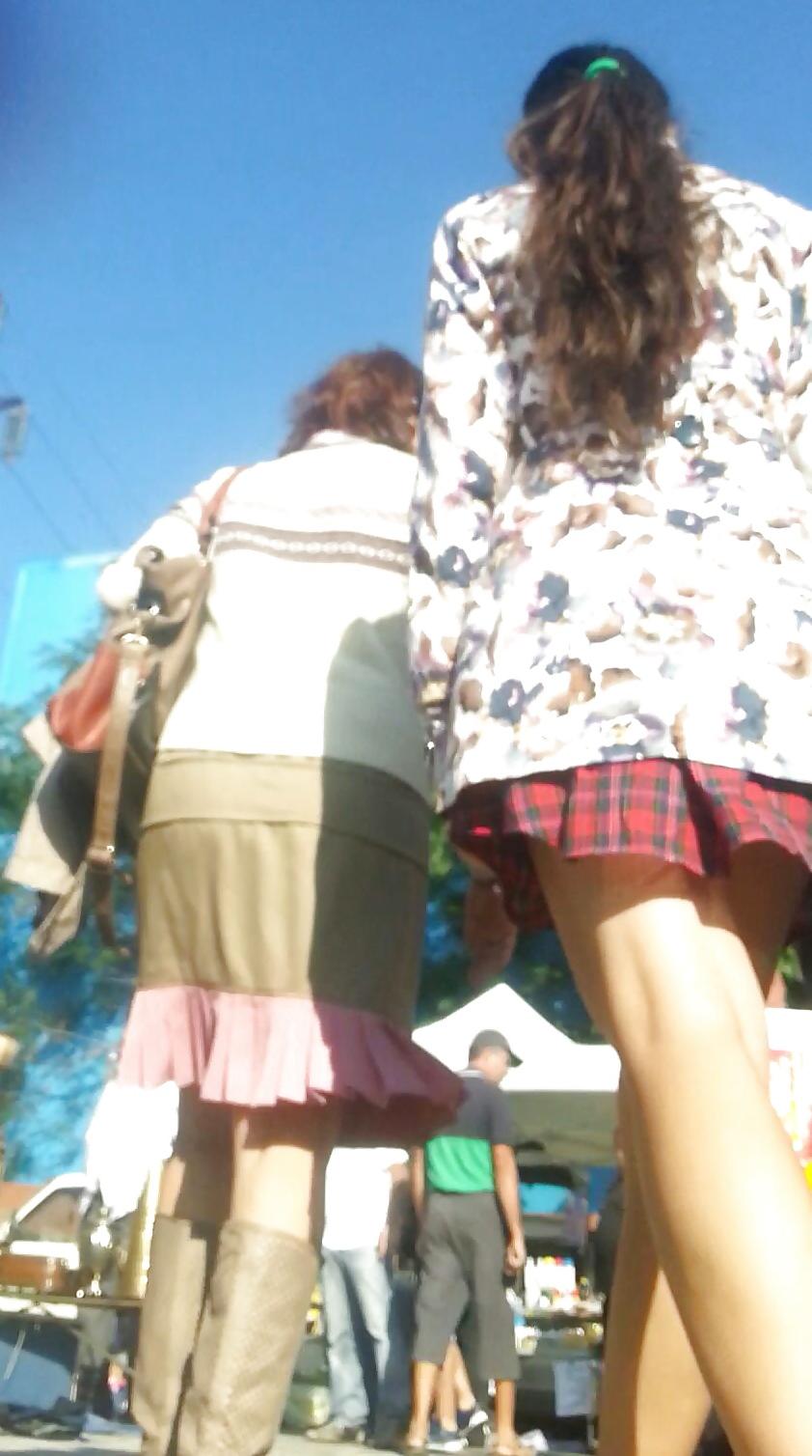 25P Spy sexy teens skirt romanian