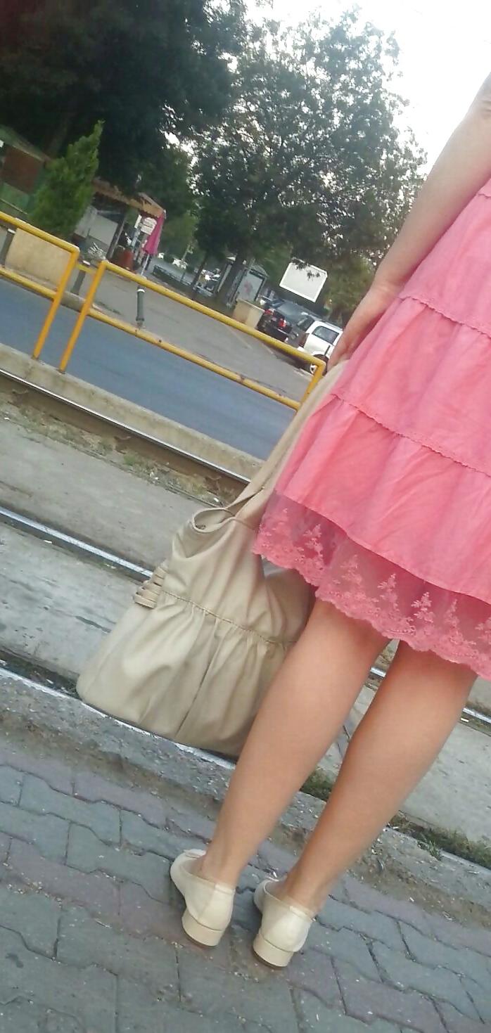 25P Spy sexy teens skirt romanian