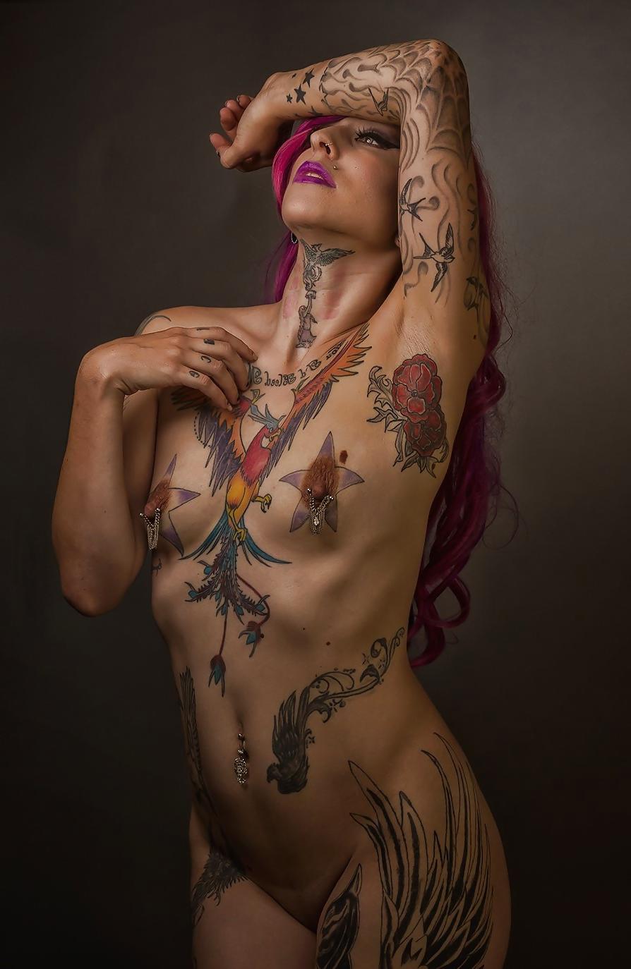 25P 52 Tattooed Women's Titties - Love'em or Hate'em?