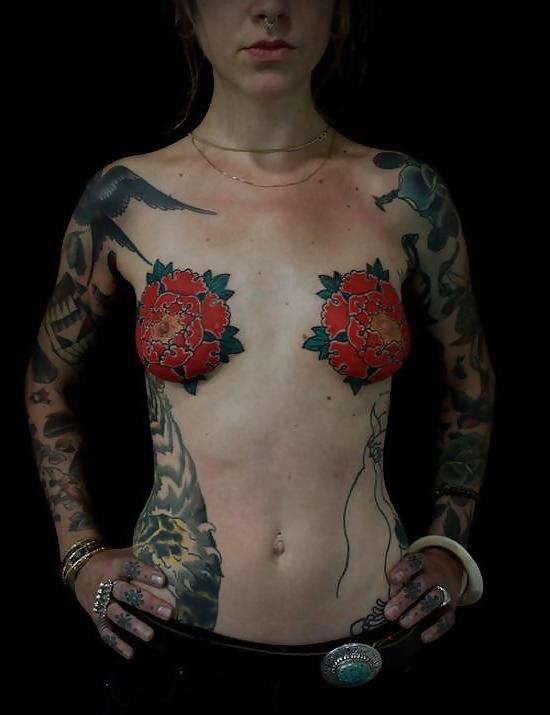 25P 52 Tattooed Women's Titties - Love'em or Hate'em?