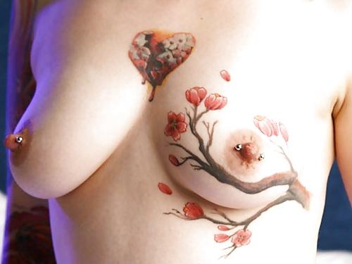 25P 52 Tattooed Women's Titties - Love'em or Hate'em?