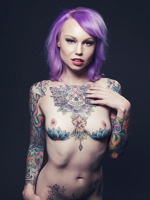 25P 52 Tattooed Women's Titties - Love'em or Hate'em?