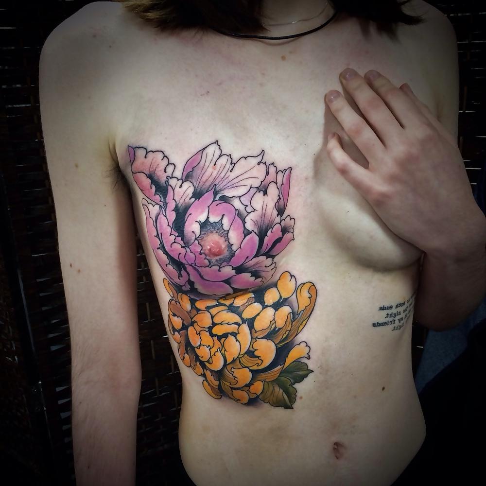 25P 52 Tattooed Women's Titties - Love'em or Hate'em?