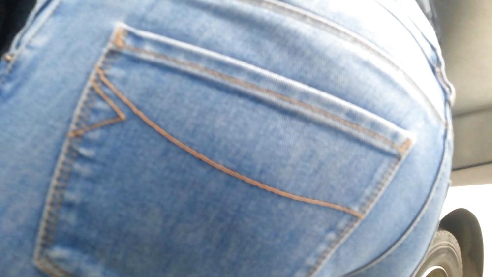 25P Spy sexy ass jeans mature romanian