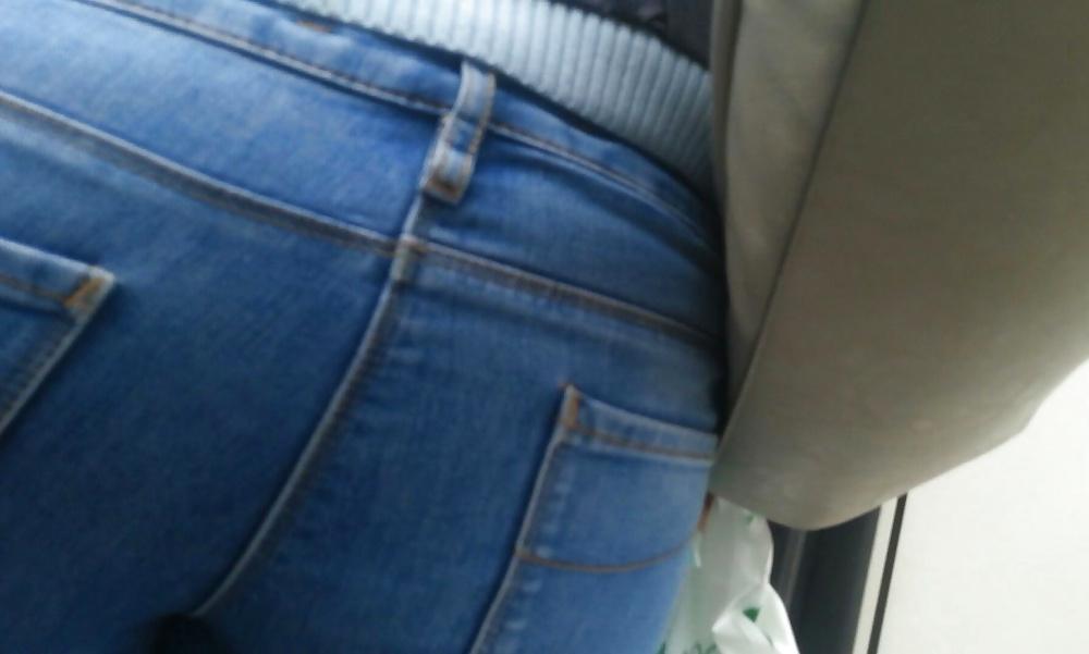 25P Spy sexy ass jeans mature romanian