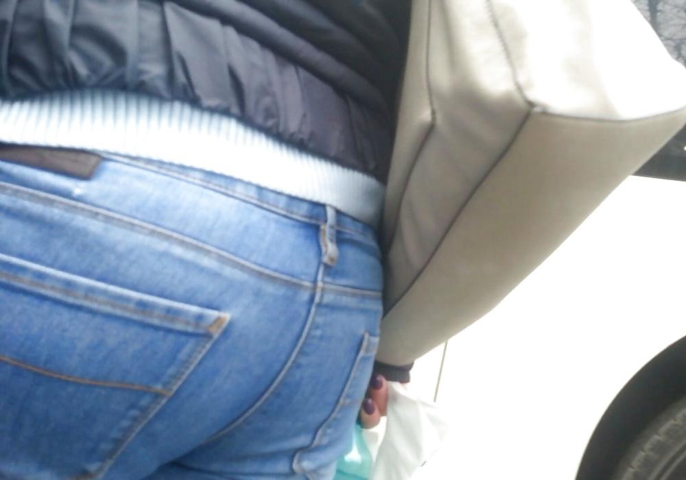 25P Spy sexy ass jeans mature romanian