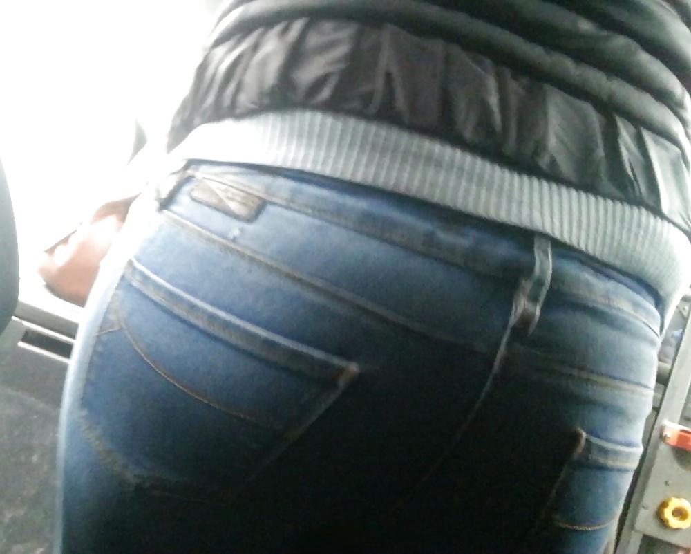 25P Spy sexy ass jeans mature romanian