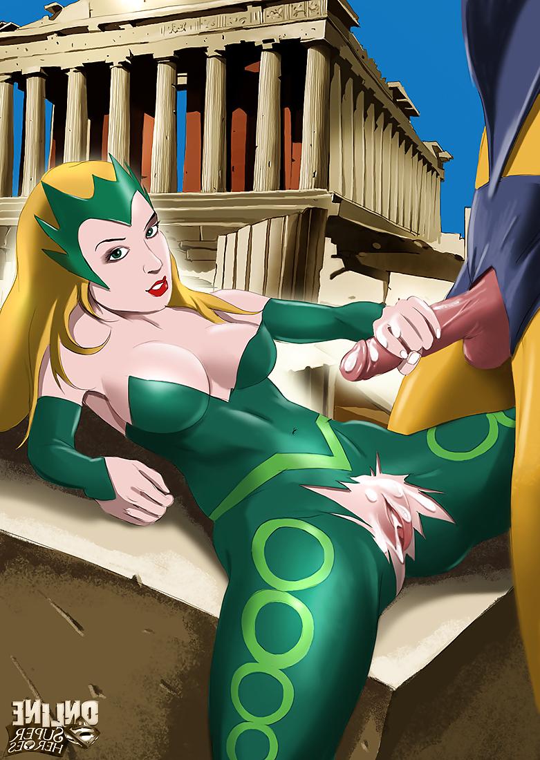 25P 0196- Dr.BUG Cartoon Comics - Super Heroines Fucking -2- C