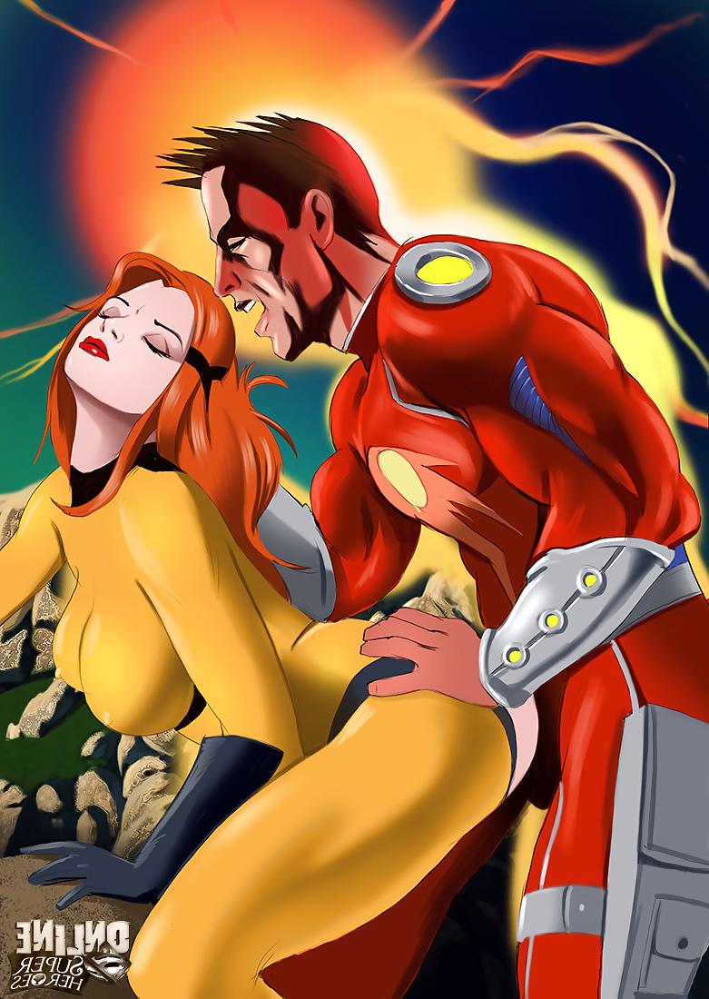 25P 0196- Dr.BUG Cartoon Comics - Super Heroines Fucking -2- C