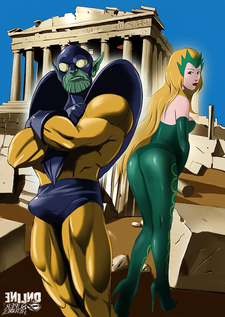 25P 0196- Dr.BUG Cartoon Comics - Super Heroines Fucking -2- C