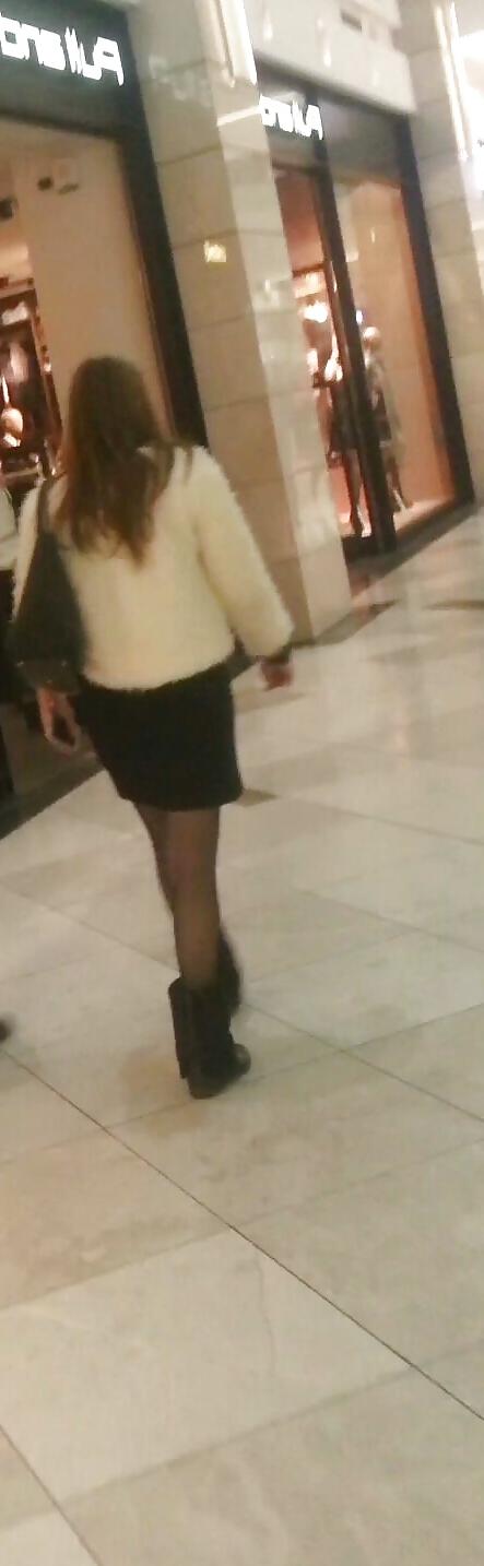 19P Spy old + young sexy nylon and feet romanian