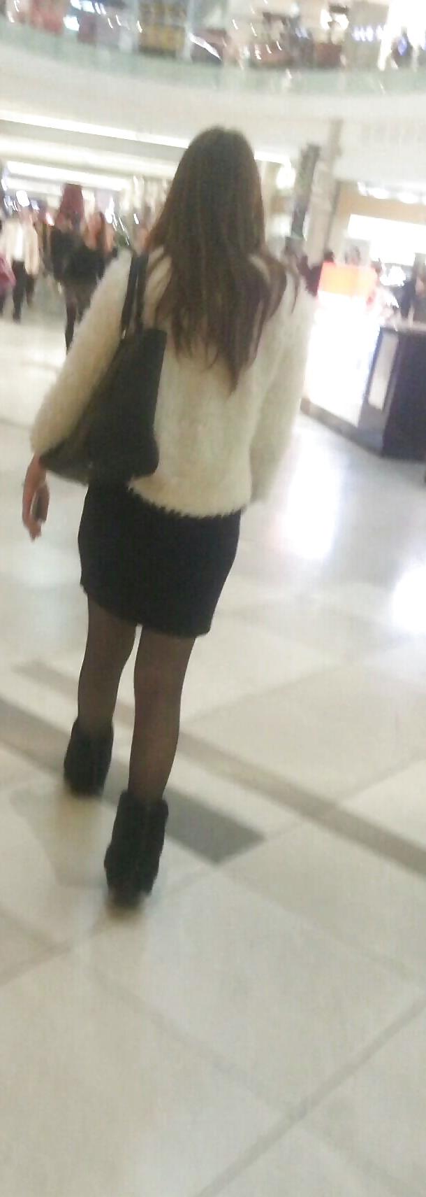 19P Spy old + young sexy nylon and feet romanian
