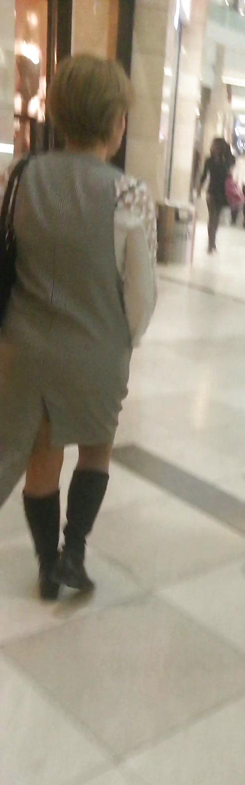 19P Spy old + young sexy nylon and feet romanian