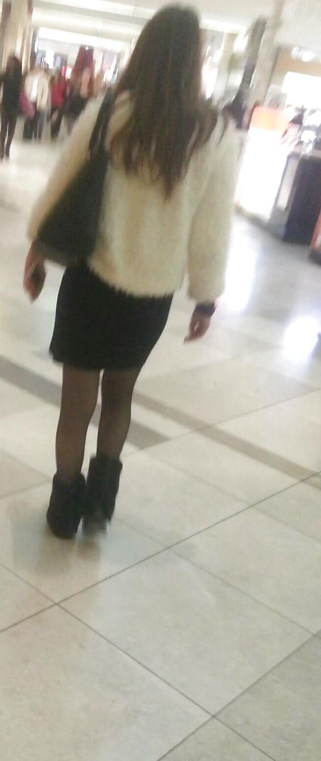 19P Spy old + young sexy nylon and feet romanian