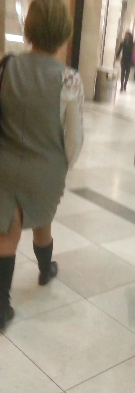 19P Spy old + young sexy nylon and feet romanian