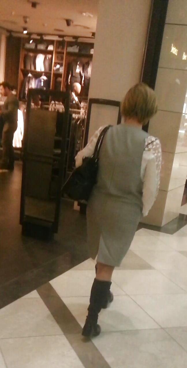 19P Spy old + young sexy nylon and feet romanian