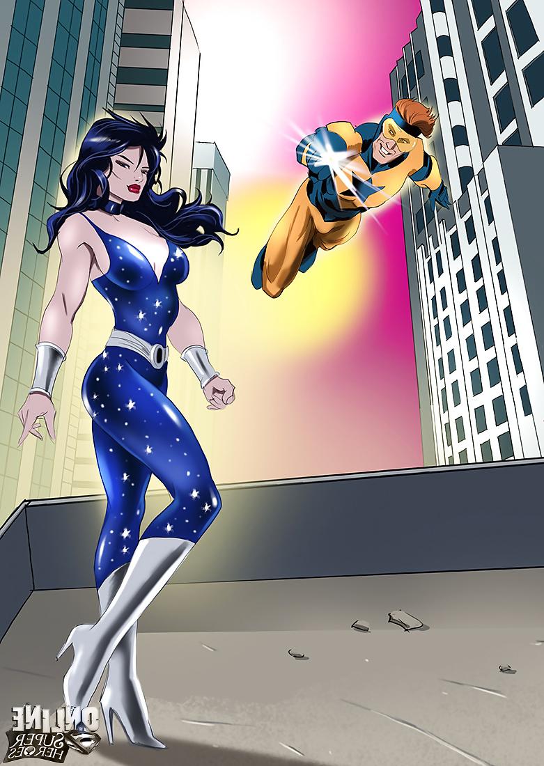 25P 0195- Dr.BUG Cartoon Comics - Super Heroines Fucking -1- A-B