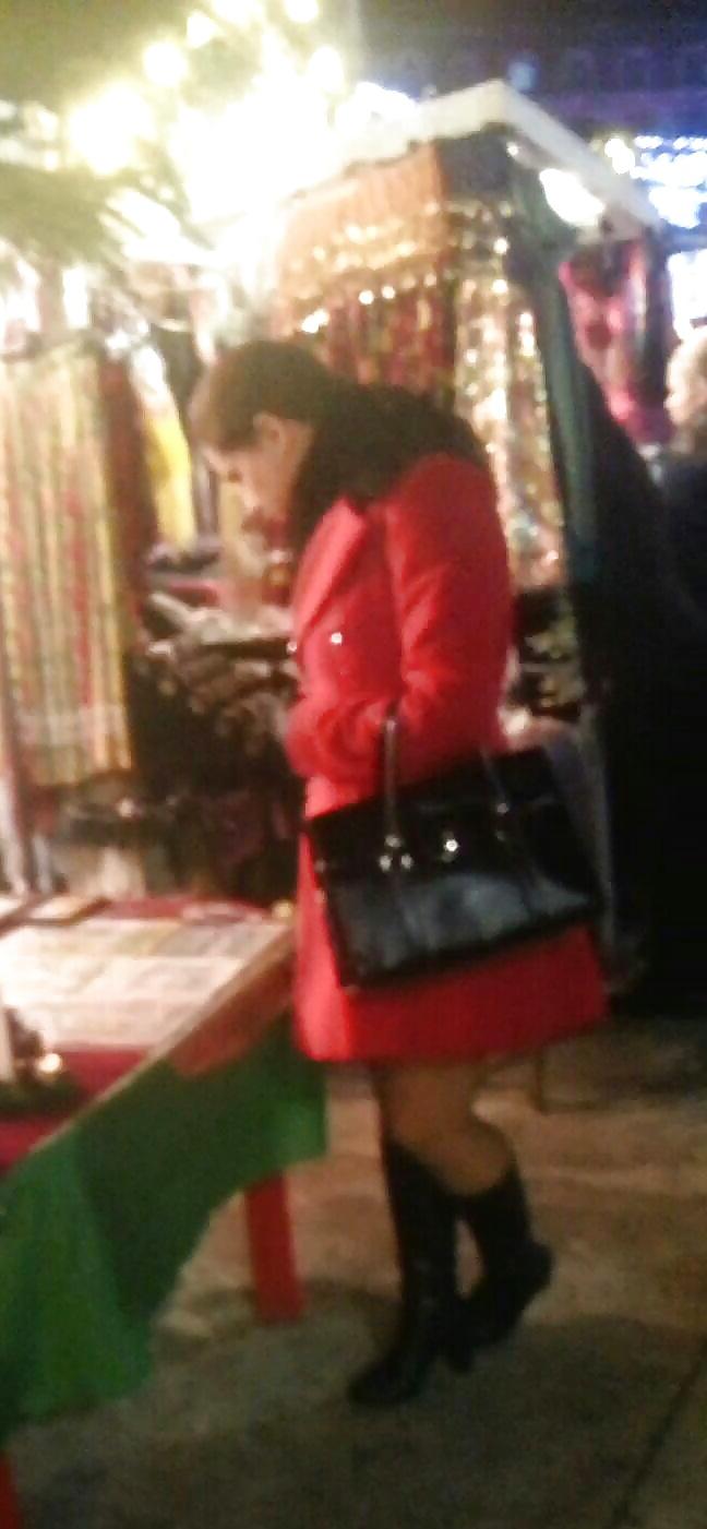 25P Spy skirt and nylon sexy women romanian