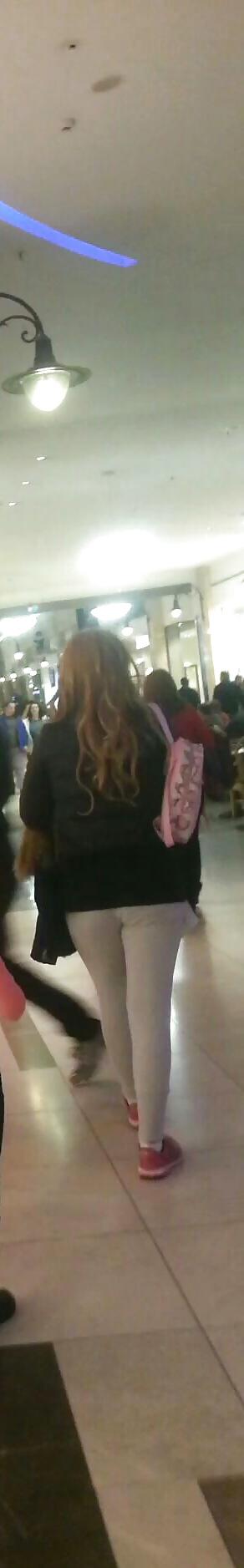 25P Spy mall and supermarket sexy ass women romanian