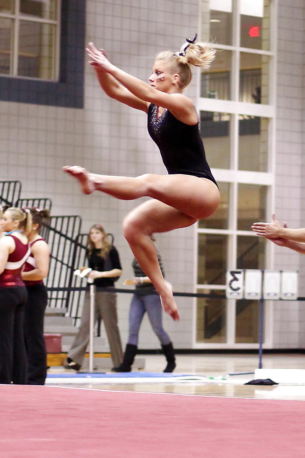 25P PAWG Gymnast Brittany Johnson