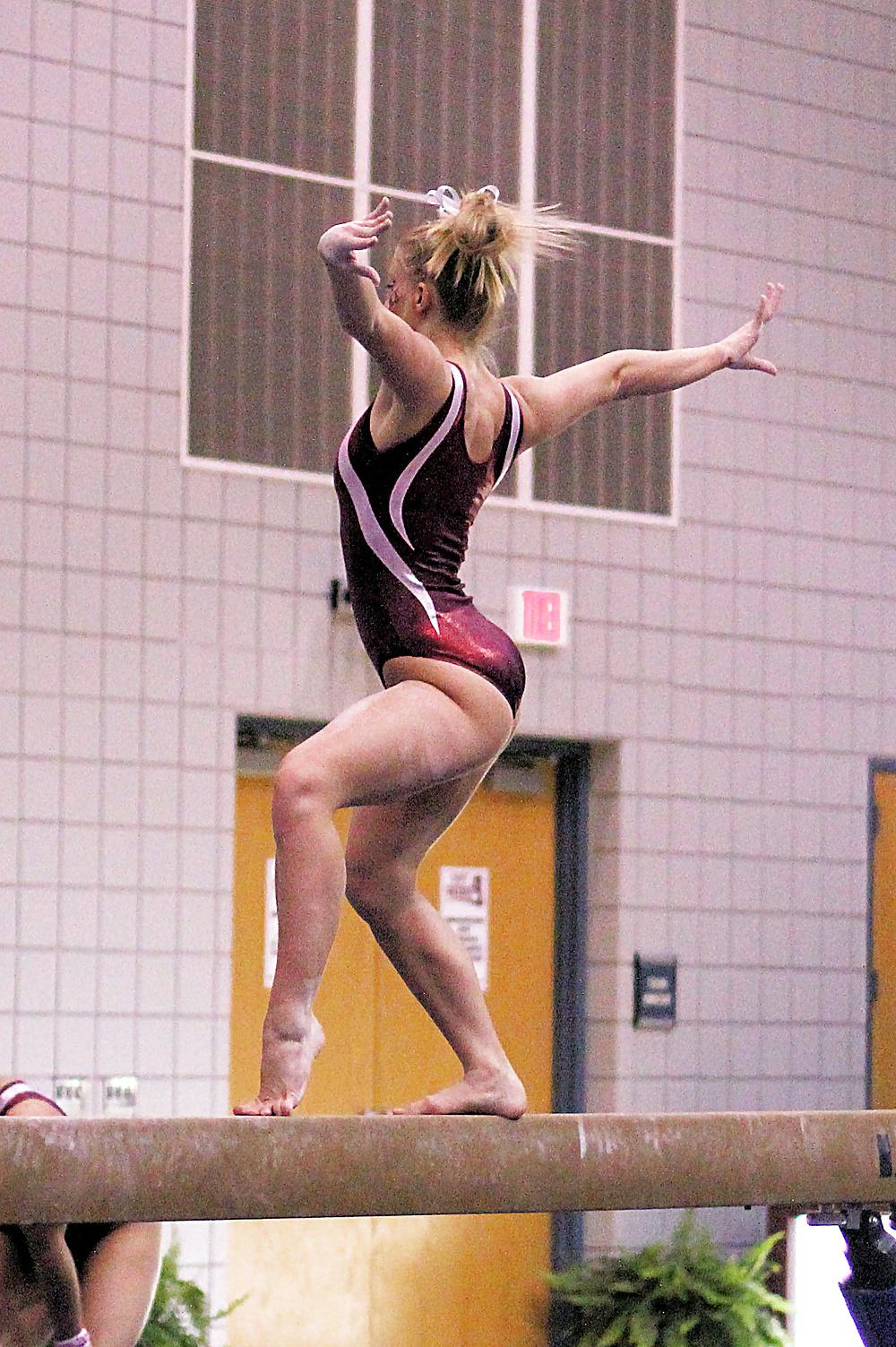 25P PAWG Gymnast Brittany Johnson