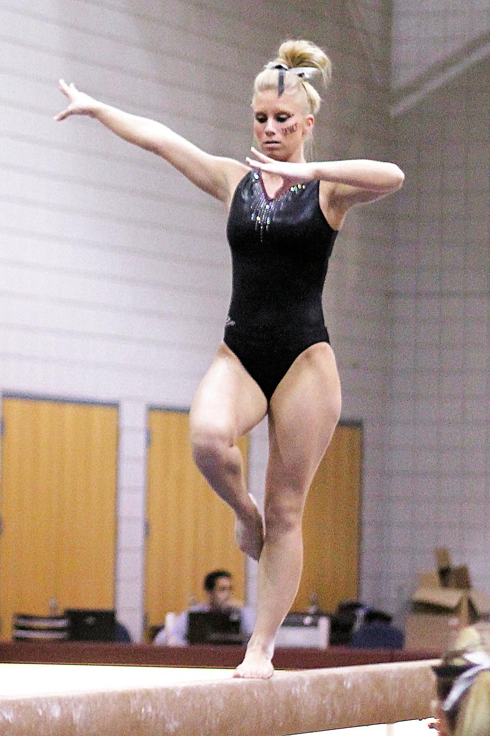 25P PAWG Gymnast Brittany Johnson