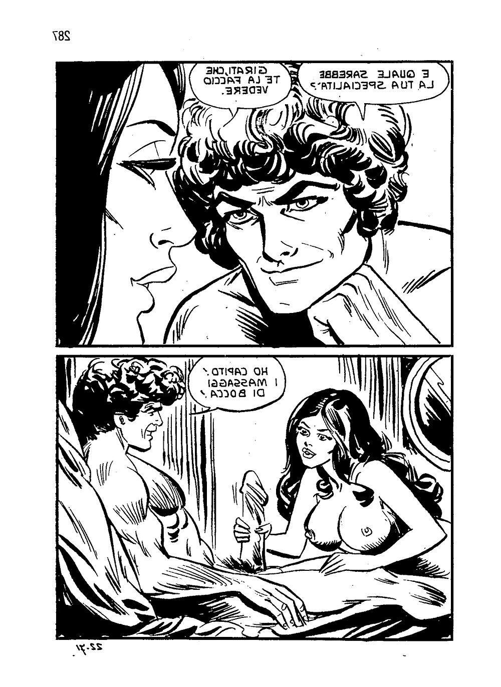 10P Old Italian Porno Comics 10