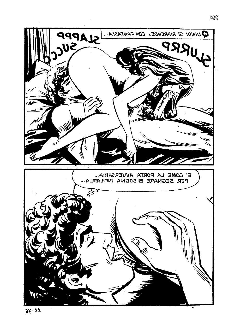 10P Old Italian Porno Comics 10
