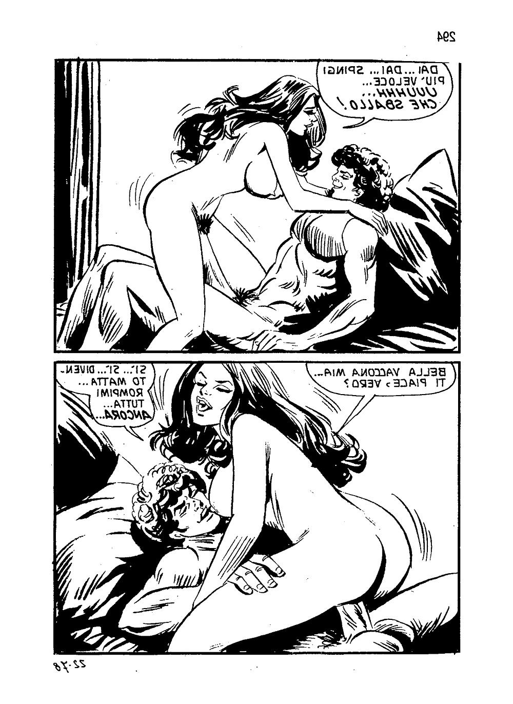 10P Old Italian Porno Comics 10