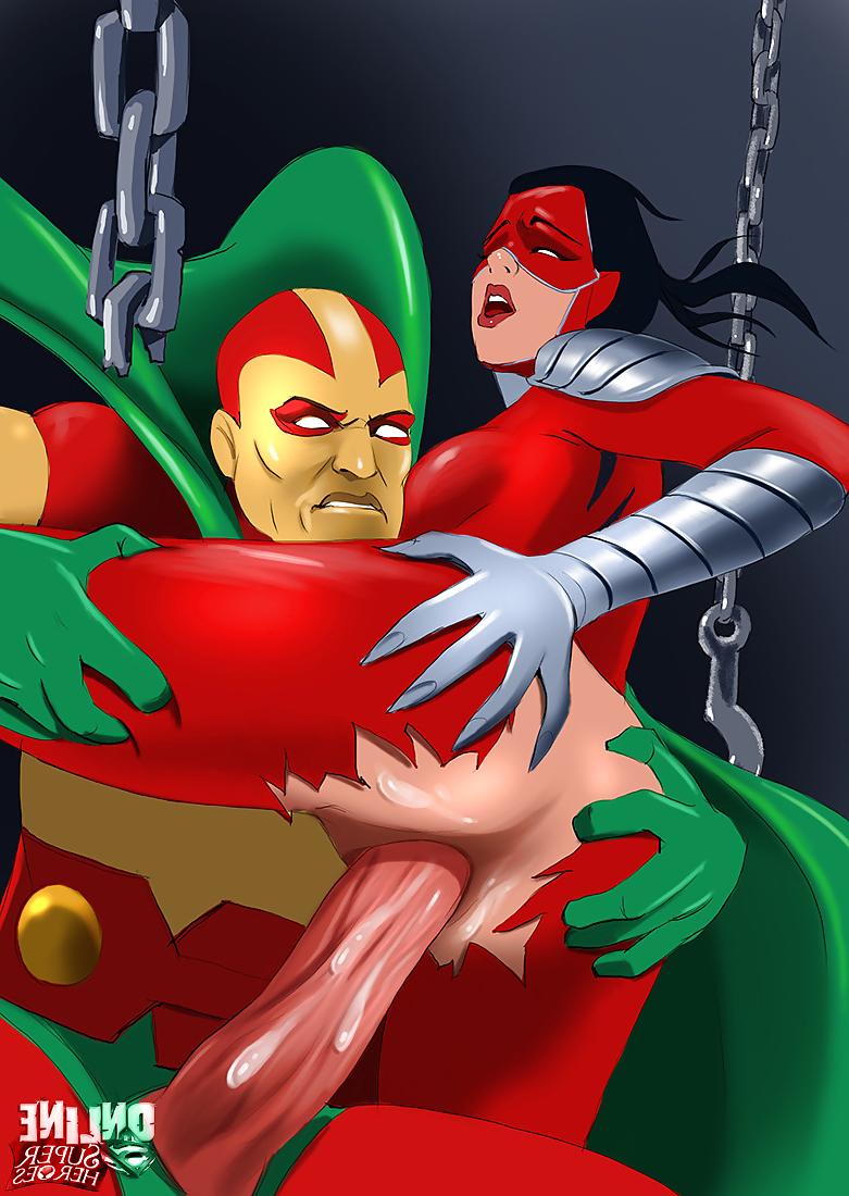 25P 0199- Dr.BUG Cartoon Comics - Super Heroines Fucking -5- I-M