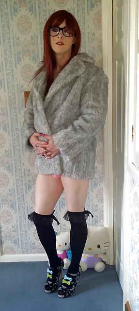 20P Pretty Kitty Fur Coat and Panties