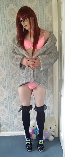 20P Pretty Kitty Fur Coat and Panties