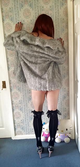 20P Pretty Kitty Fur Coat and Panties