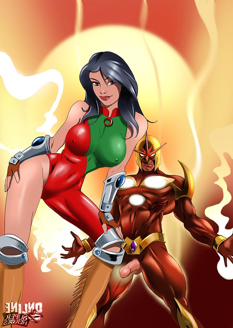 25P 0200- Dr.BUG Cartoon Comics - Super Heroines Fucking -6- N-R