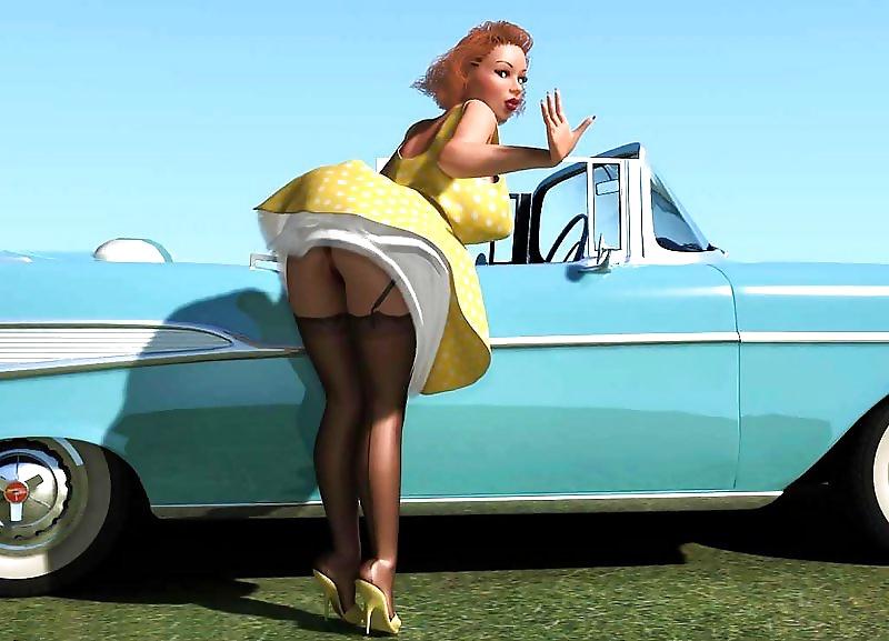 25P Sexy 3D toons women and teens 
