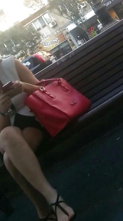 25P Spy feet, legs, foot, ankle, fingers romanian