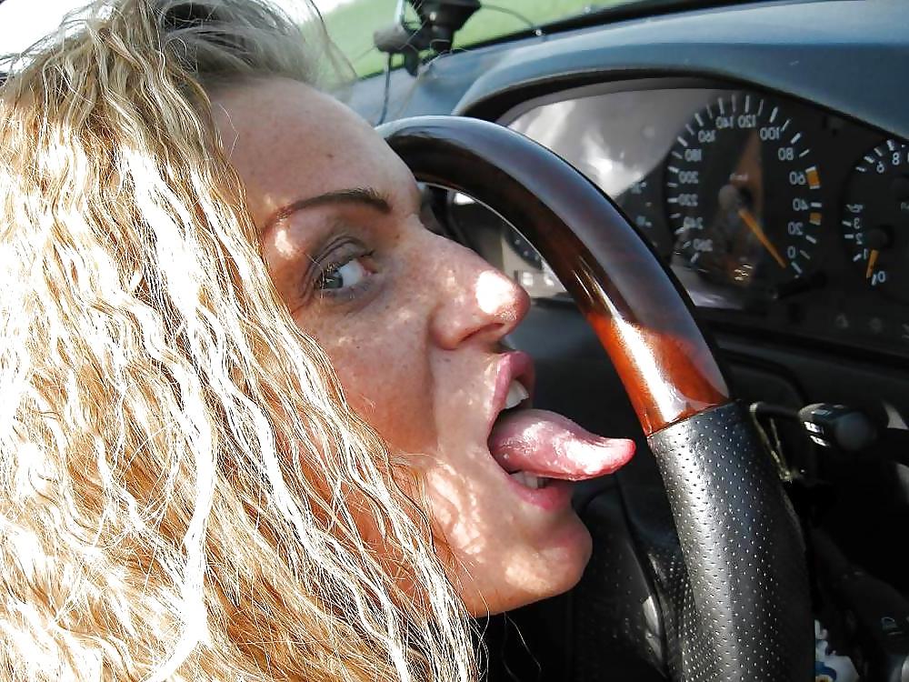 11P Horny in my car
