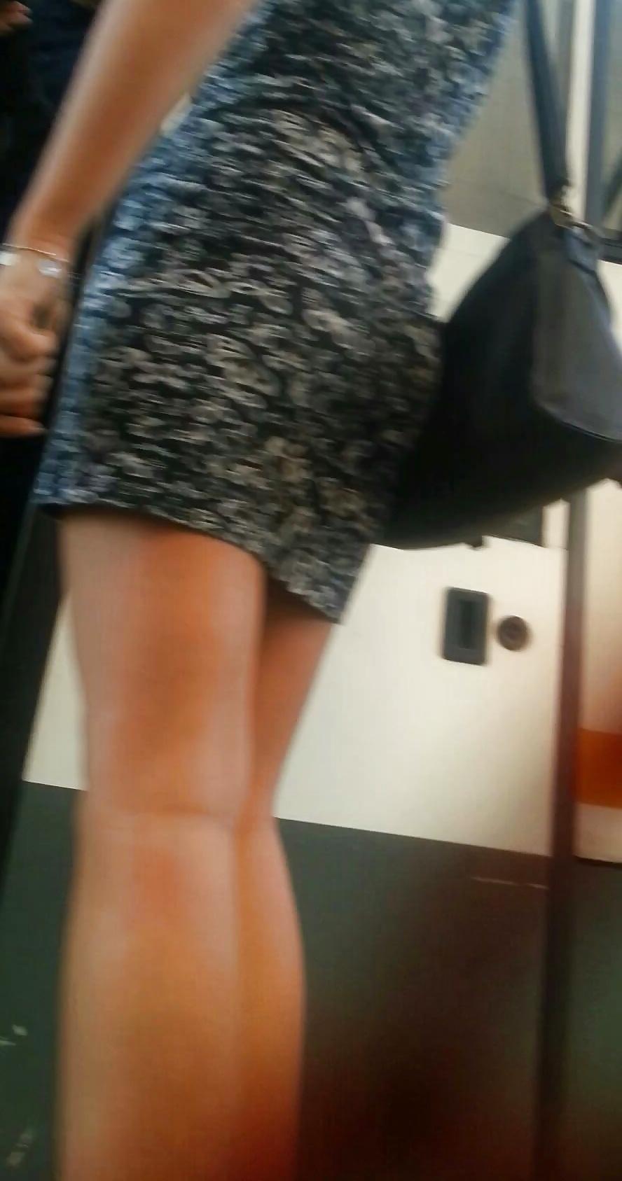 14P Spy sexy teens skirt and feet romanian