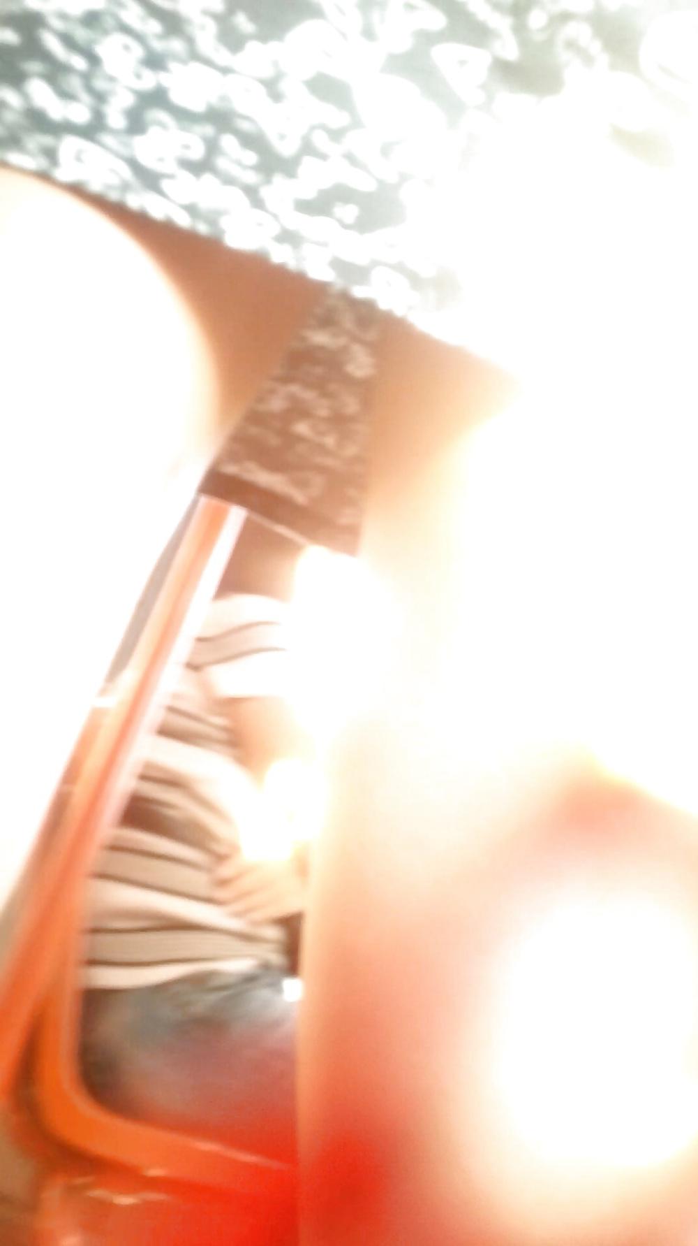 14P Spy sexy teens skirt and feet romanian