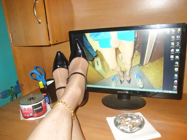 24P I Got a Cock in my Sexy Smelling Shoe