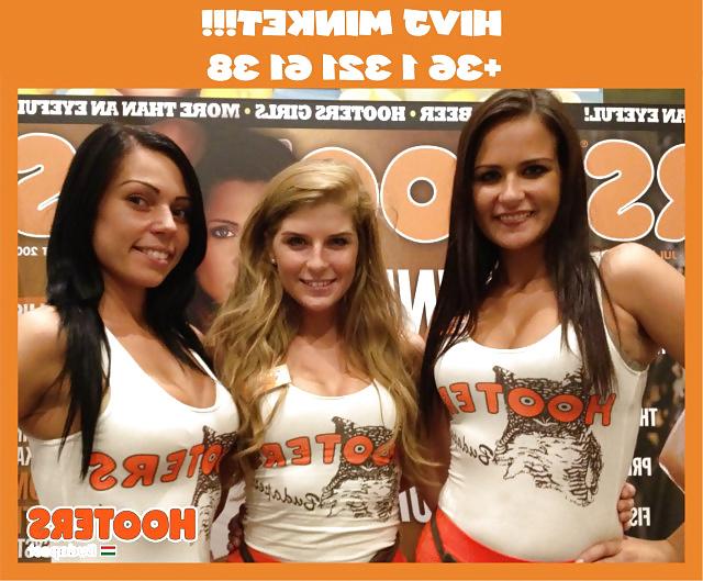23P Hooters Girls Budapest- Which one would you fuck and how?!
