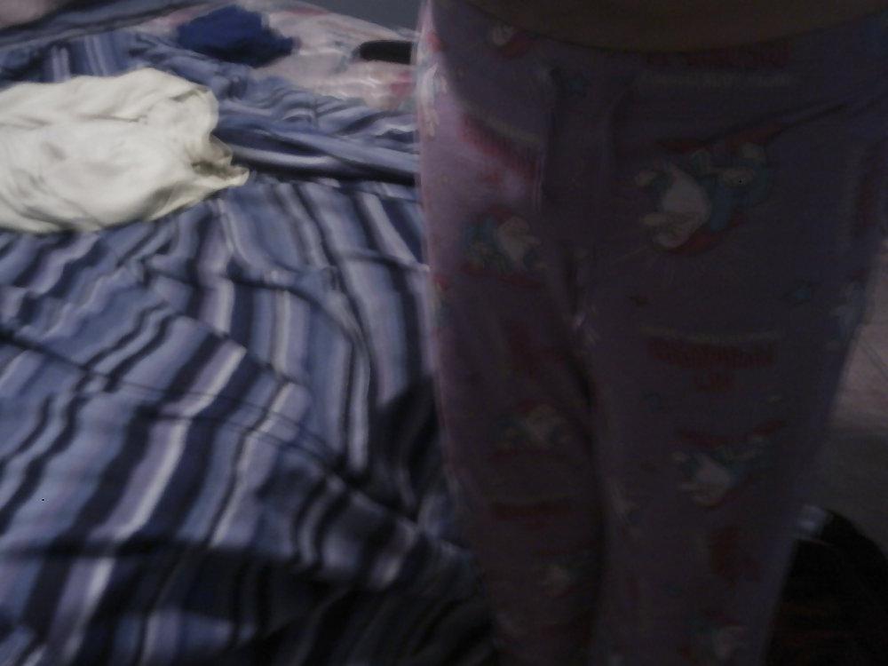 8P Crossdressing in my Little girl's Clothes