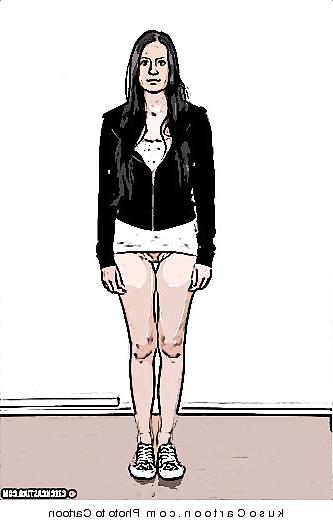 25P Cartoon Legs